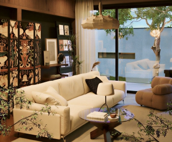 Modern A Living Room-ID:563704012