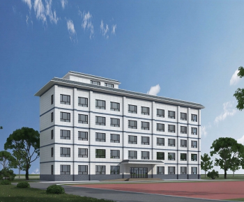 Modern Appearance Of Commercial Building-ID:100945005