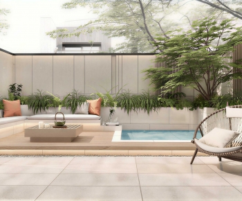 Modern Courtyard/landscape-ID:957619915