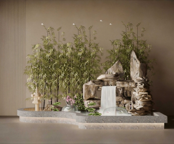 New Chinese Style Plant Landscaping-ID:765110024