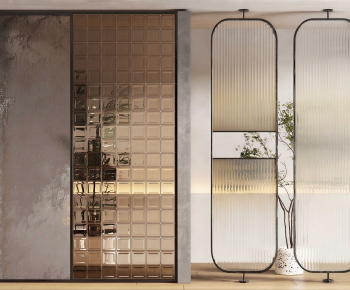 Modern Glass Screen Partition-ID:234406952