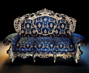 European Style Three-seat Sofa-ID:816525943