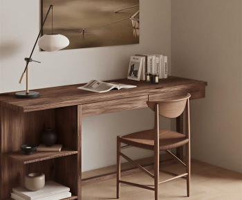 Modern Computer Desk And Chair-ID:834732068