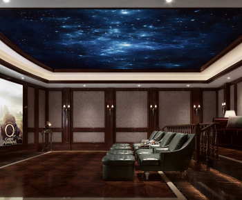 American Style Audiovisual Room-ID:702369293