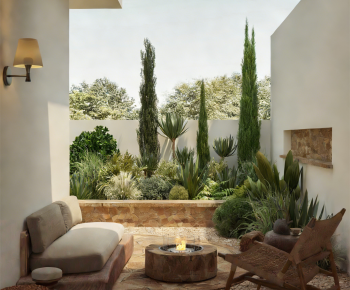 Modern Courtyard/landscape-ID:368228916
