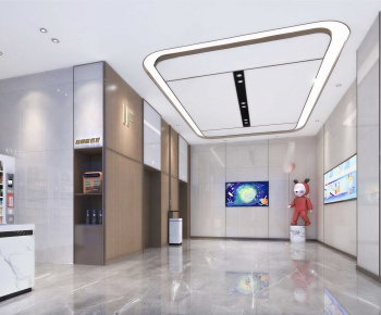 Modern Office Reception Desk-ID:323150219