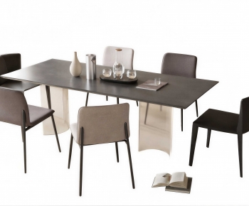 Modern Dining Table And Chairs-ID:526077035