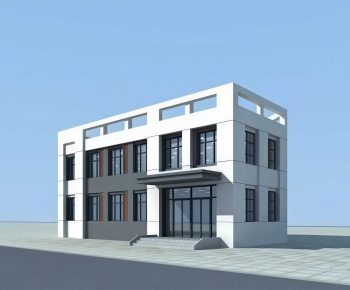 Modern Appearance Of Commercial Building-ID:216850043