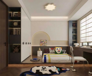 Modern Boy's Room And Son's Room-ID:287884952