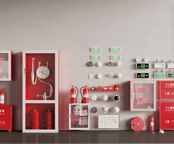 Modern Fire-fighting Equipment-ID:729403974