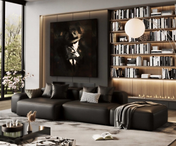 Modern A Living Room-ID:441314949