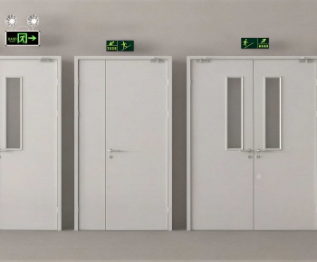 Modern Fire Door-ID:970530034