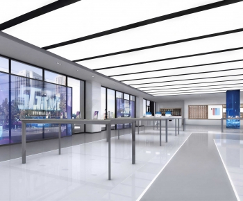 Modern Exhibition Hall-ID:834523929