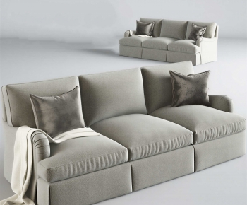 Modern Three-seat Sofa-ID:610224963