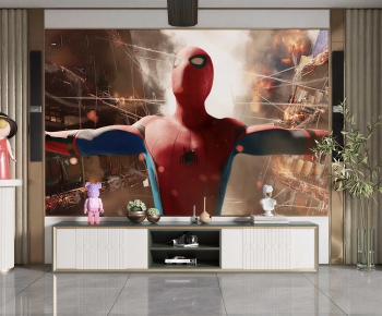 Modern TV Wall-ID:491524939