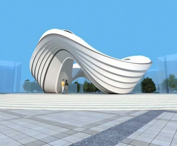 Modern Sculpture Sketch-ID:495340117
