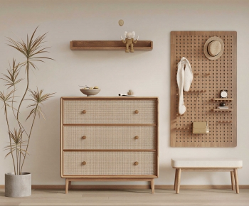 Nordic Style Shoe Cabinet-ID:890990979