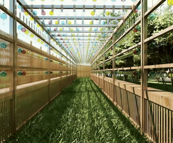 Modern Courtyard/landscape-ID:383172997