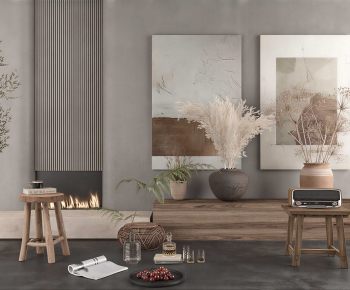 Wabi-sabi Style Side Table/corner Table-ID:398238908