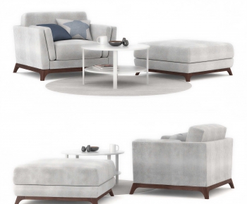 Modern Single Sofa-ID:340534933