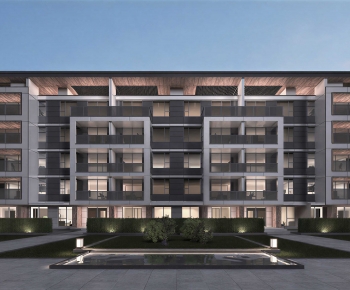 Modern Residential Building-ID:152609118