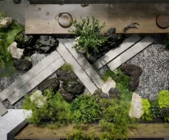 New Chinese Style Courtyard/landscape-ID:381999028