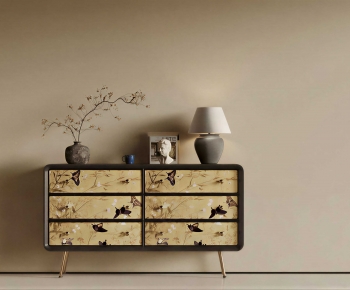 French Style Entrance Cabinet-ID:785696988