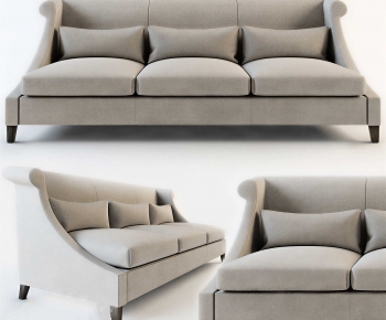 Modern Three-seat Sofa-ID:612732896