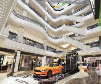 Modern Shopping Mall-ID:526750094