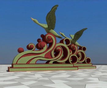 Modern Sculpture Sketch-ID:473267084