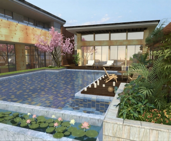 Modern Courtyard/landscape-ID:256419908