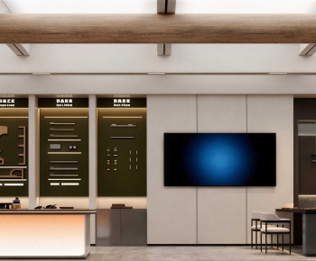 Modern Exhibition Hall-ID:373255018