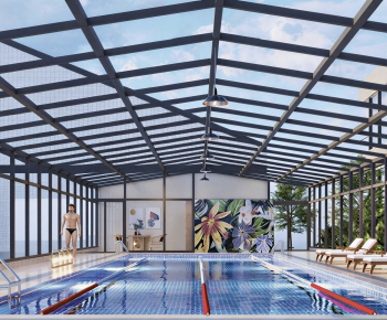 Modern Natatorium-ID:741485125