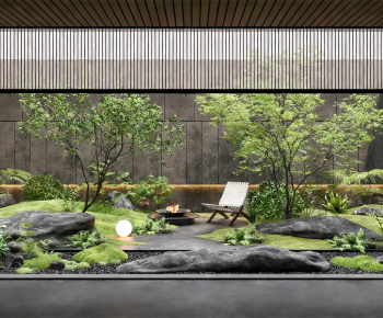Modern Courtyard/landscape-ID:338490968