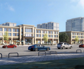 Modern Commercial Street-ID:765279052