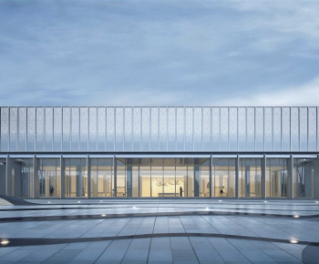 Modern Appearance Of Commercial Building-ID:686017996