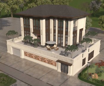 New Chinese Style Detached Villa-ID:204933885