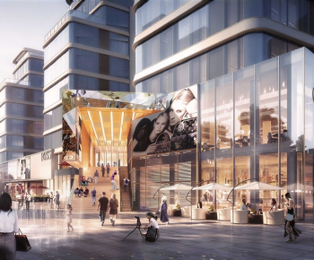 Modern Commercial Street-ID:133594043