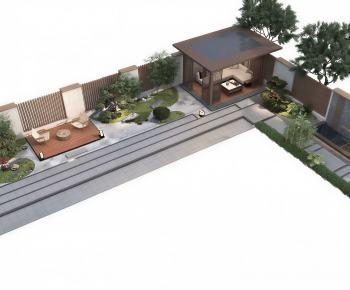 New Chinese Style Courtyard/landscape-ID:975919015