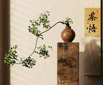 New Chinese Style Potted Green Plant-ID:457971105