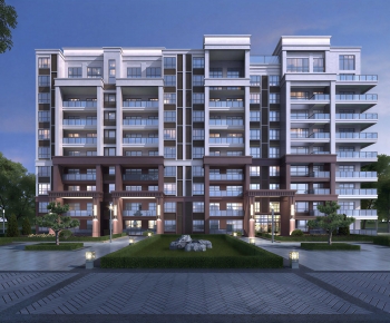 Modern Residential Building-ID:588236091