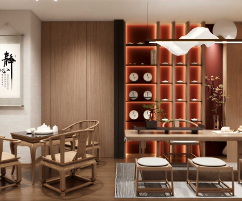 New Chinese Style Tea House-ID:148823028