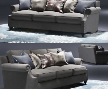 Modern Three-seat Sofa-ID:275932078