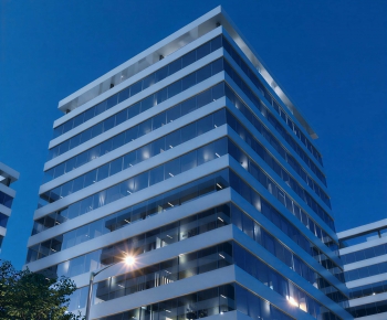 Modern Appearance Of Commercial Building-ID:426608096