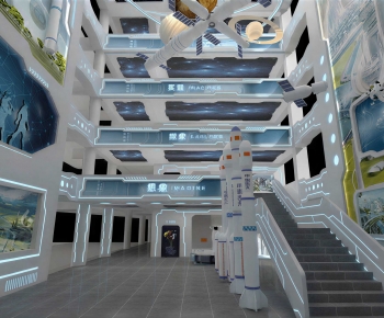 Modern Exhibition Hall-ID:146405941
