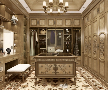 European Style Clothes Storage Area-ID:757426028