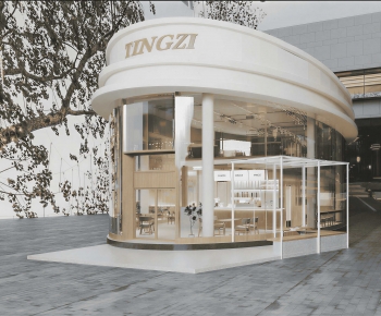 Modern Building Appearance-ID:747222905