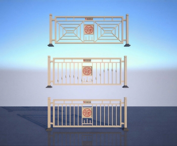 New Chinese Style Guardrail-ID:886249517
