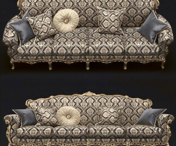 European Style Three-seat Sofa-ID:218119647