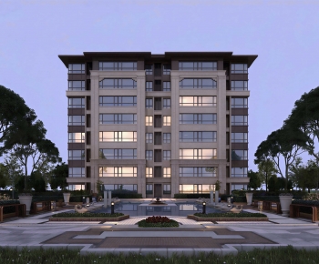 Modern Residential Building-ID:919527057